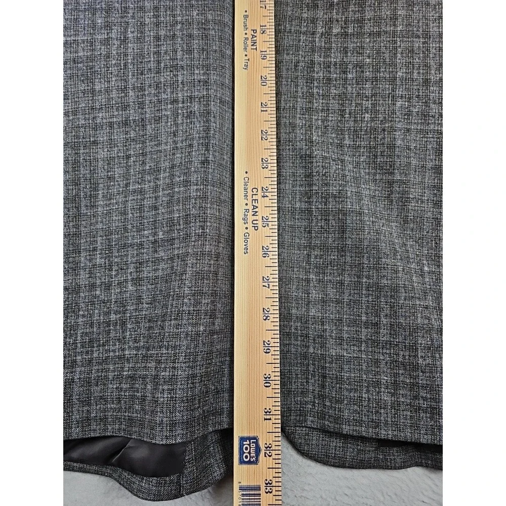 Jos. A. Bank Signature Collection 100% Wool Blazer Size 44L Gray Tailored Fit